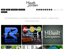 Tablet Screenshot of heathjordan.com